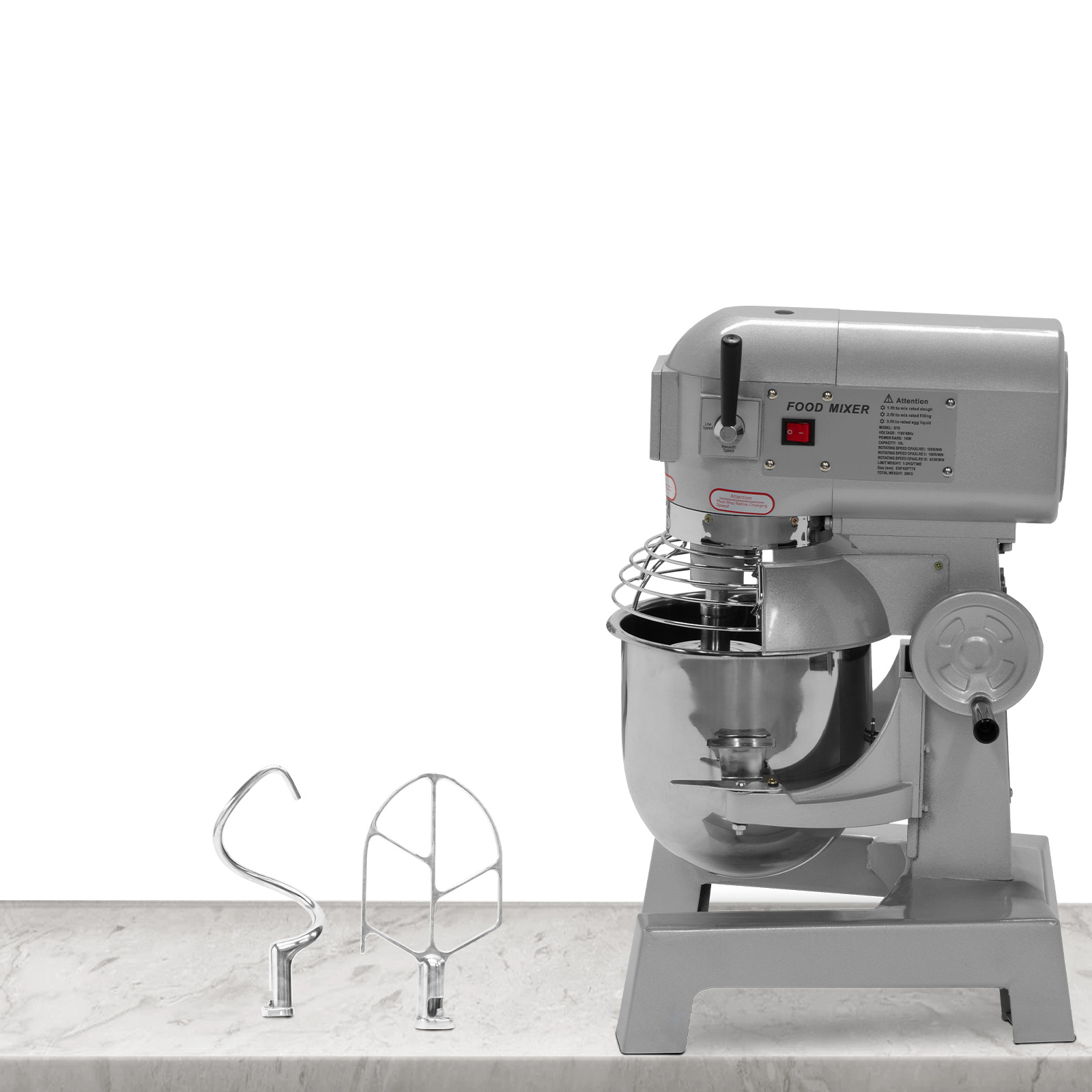Batidora Planetaria Industrial Amasadora Mezcladora 110v 10L
