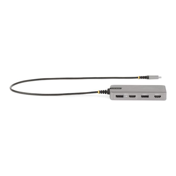 StarTech.com ADAPTADOR USB-C DE 3 MONITORES HDMI DP HUB USB PD 100W