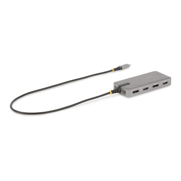 StarTech.com ADAPTADOR USB-C DE 3 MONITORES HDMI DP HUB USB PD 100W