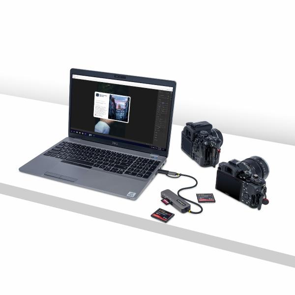 StarTech.com LECTOR USB 3.0 DE TARJETAS DE MEMORIA FLASH SD CF MICROSD