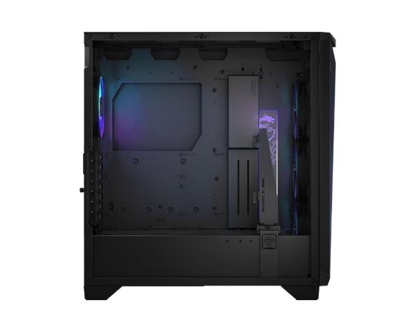 GABINETE MSI (MPG GUNGNIR 300R AIRFLOW) VIDRIO TEMPLADO,4*VENTILADOR ARGB,ATX,S/FUENTE