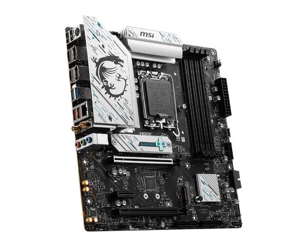 MOTHERBOARD MSI (B760M GAMING PLUS WIFI) SOCKET 1700, 4*DDR5 6800, 2*HDMI, 2*DP, 2*M.2, MICRO ATX