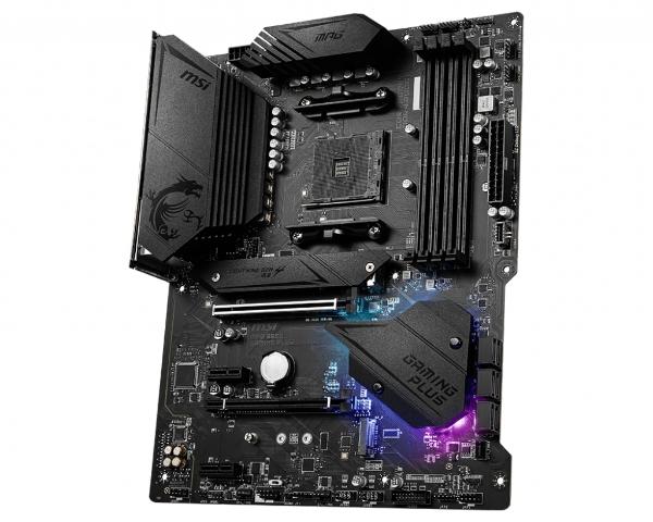 MOTHERBOARD MSI(MPG B550 GAMING PLUS)SOCKET AM4,4*DDR4 4266,HDMI,DP,PCI-E 4.0,CROSSFIRE, ATX