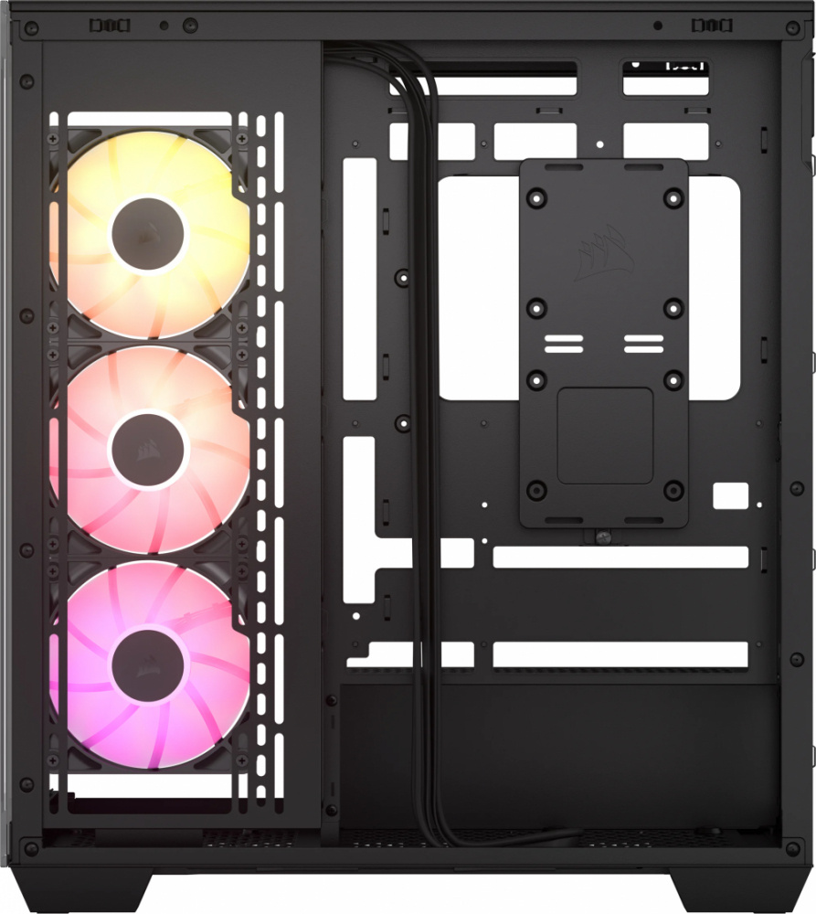 GABINETE CORSAIR 3500X NEGRO ARGB S/FUENTE CRISTAL M-ATX CC-9011278-WW