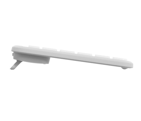 Logitech - Keyboard and mouse set - Spanish (Latin American) - Wireless - USB - Antarctic white