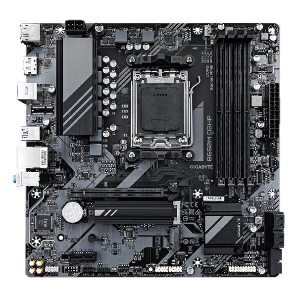 MOTHERBOARD GIGABYTE  (B650M D3HP) SOCKET AM5, 4*DDR5 7600MHZ, HDMI, DP, MICRO ATX