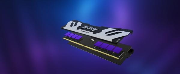 Kingston technology MEMORIA DIMM DDR5 KINGSTON (KF560C32RS-48) (1X48GB) 6000MHZ FURY RENEGADE SILVER