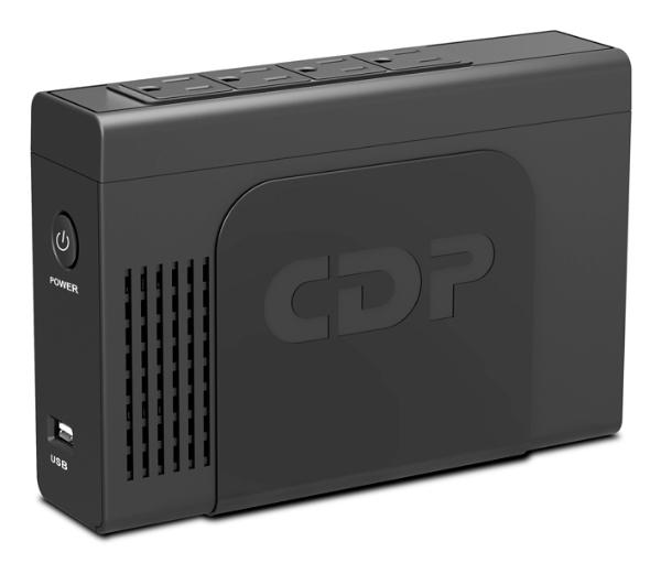 CDP LI-504 500VA/250W UPS 4 SALIDAS RESPALDO BATERIA Y SUPRESIO