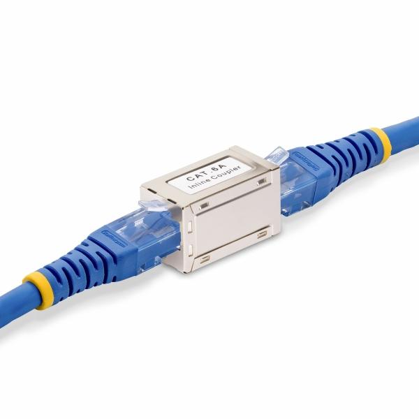StarTech.com ACOPLADOR RJ45 BLINDADO CAT6 A HEMBRA A HEMBRA
