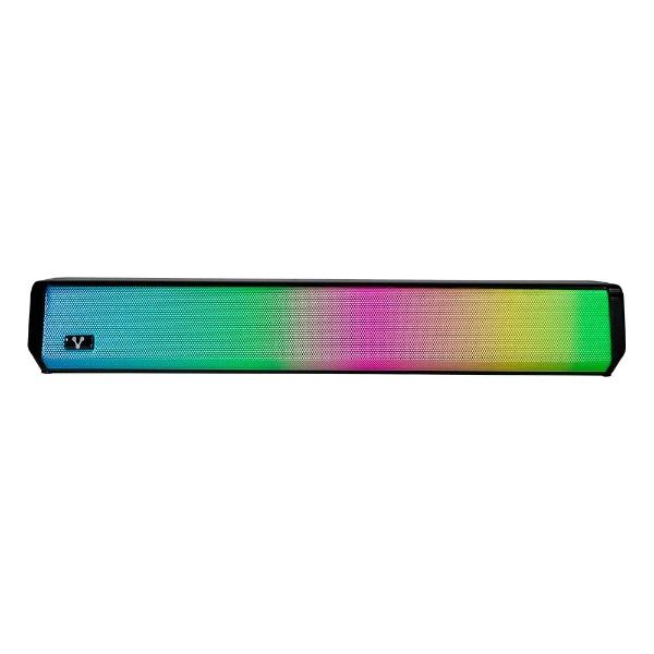Vorago BOCINA VORAGO BLUETOOTH 5Wx2 3.5 MM USB ILUMINACIÓN RGB NEGRO (BSP-320)