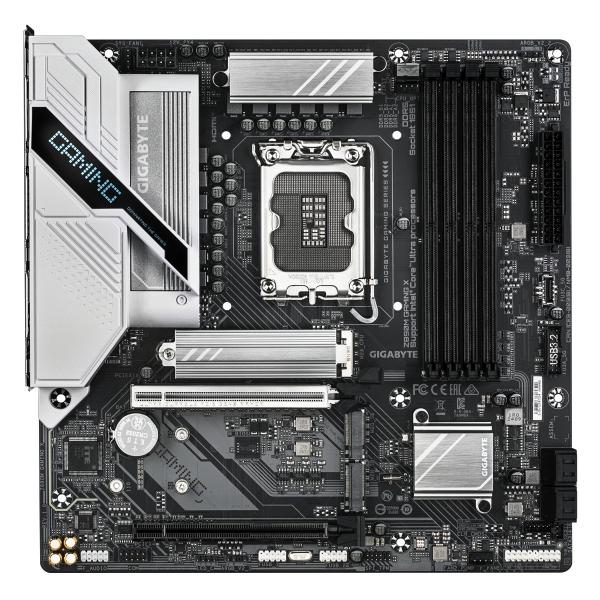 MOTHERBOARD GIGABYTE (Z890M GAMING X) SOCKET 1851, 4*DDR5 8800MHZ, HDMI, DP,MICRO ATX