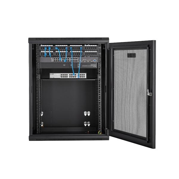 StarTech.com RACK ABISAGRADO DE PARED 15U CO N 20 PULGADAS DE PROFUNDIDAD