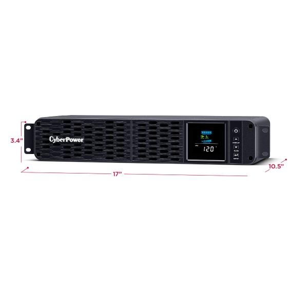 CyberPower UPS/NOBREAK CYBERPOWER CP1500PFCRM2U 1500VA/1000W PFC 8CONT 5-15R