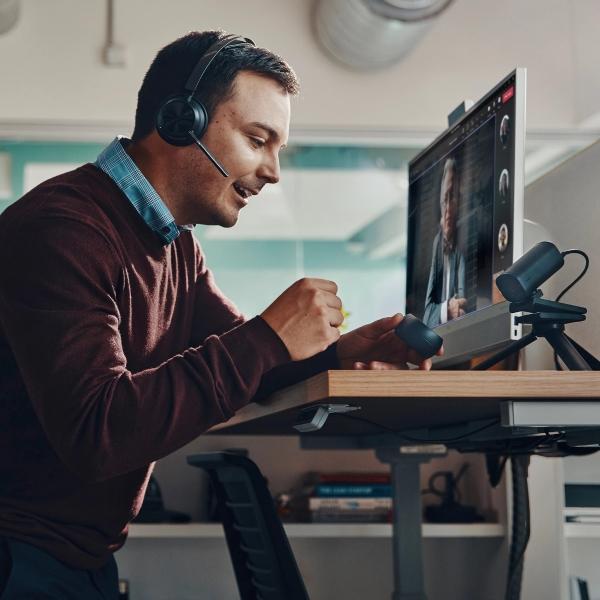HP POLY VOYAGER FOCUS 2 MICROSOFT TEAMS CERTIFIED USB-C-C HEADSET