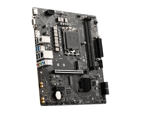 TARJETA MADRE MSI PRO H610M-G DDR5 M2 LGA 1700 MATX HDMI-VGA