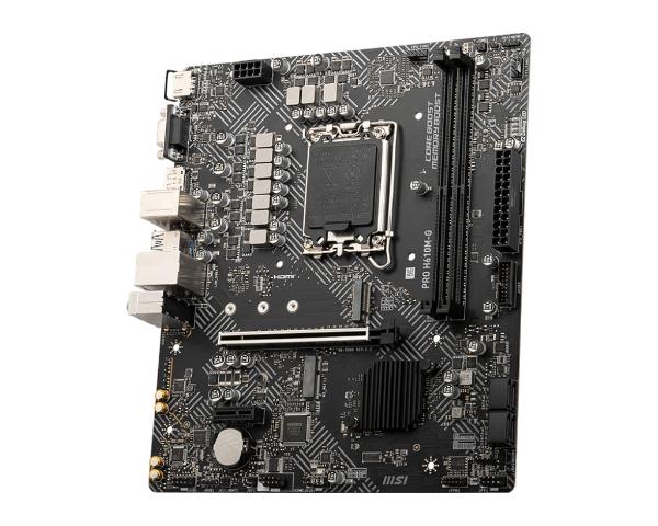 TARJETA MADRE MSI PRO H610M-G DDR5 M2 LGA 1700 MATX HDMI-VGA