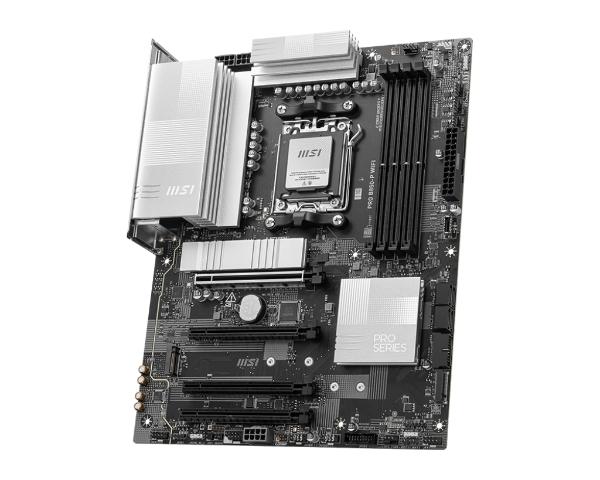 MOTHERBOARD MSI (PRO B850-P WIFI) SOCKET AM5, 4*DDR5 8200 MHZ, HDMI, 3*M.2, ATX