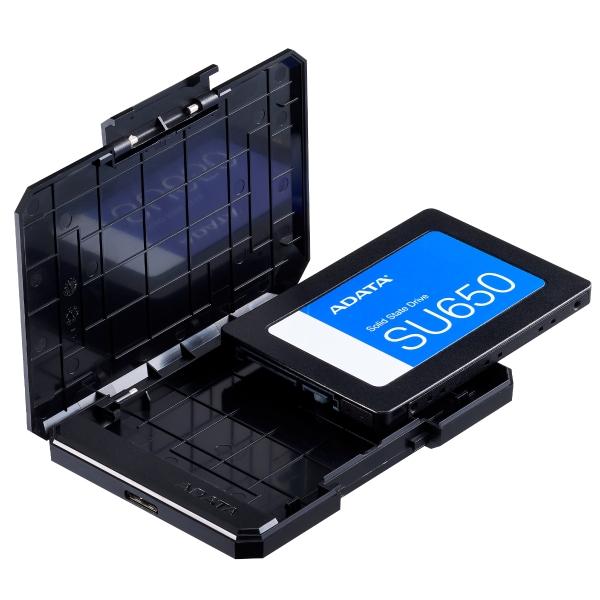 ENCLOSURE ADATA ECO 2.5 USB 3.2 SATA NEGRO (EC600-BCBK)