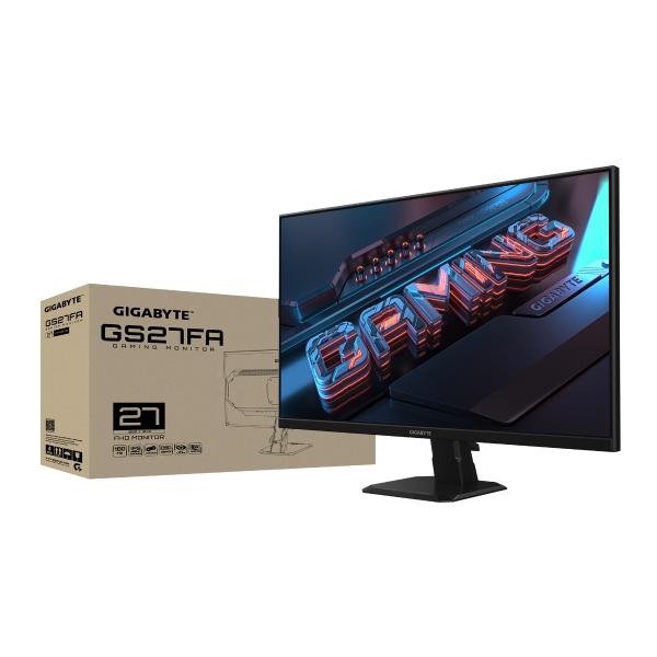 Gigabyte Monitor Gamer Gigabyte GS27FA 27 SS IPS FHD 1920x1080 180Hz 1ms MPRT HDR 2xHDMI 1xDP Color Negro