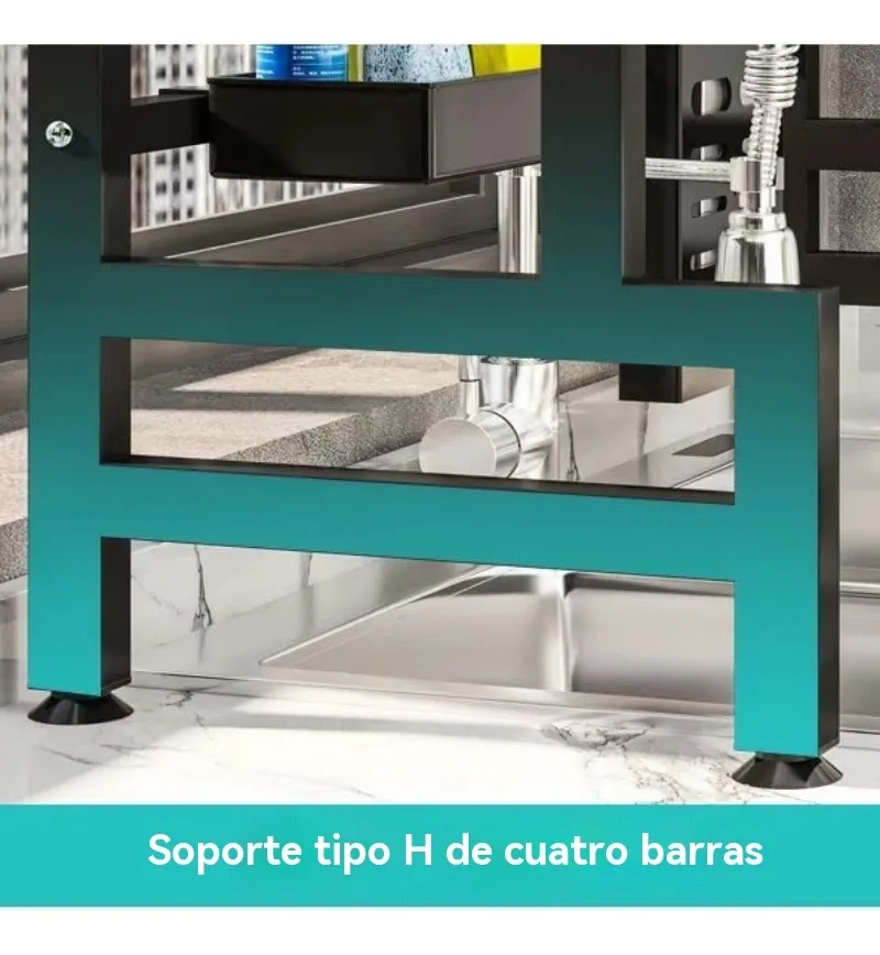 Escurridor De Trastes Sobre Fregadero Platos Con Puerta 75cm
