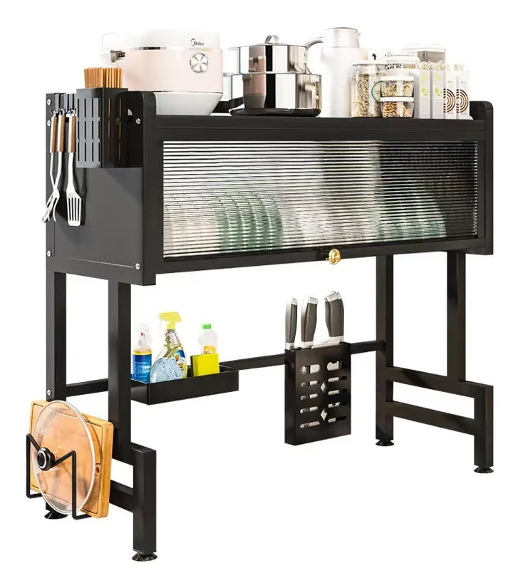 Escurridor De Trastes Sobre Fregadero Platos Con Puerta 75cm