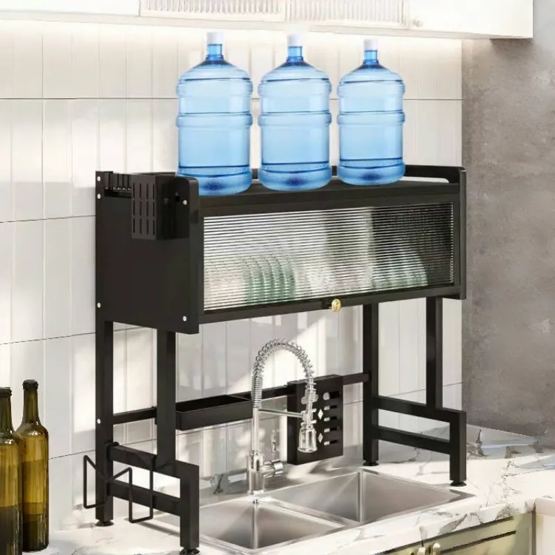 Escurridor De Trastes Sobre Fregadero Platos Con Puerta 75cm