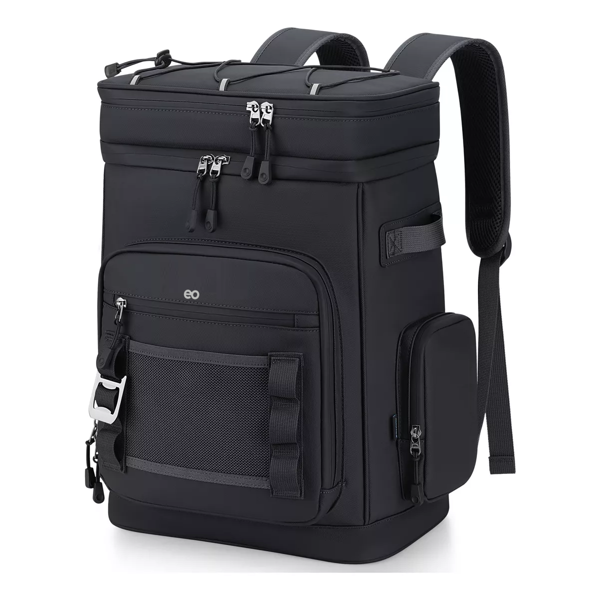 Hielera Mochila Portátil Enfriador Bolsa De Impermeable 30l Negro
