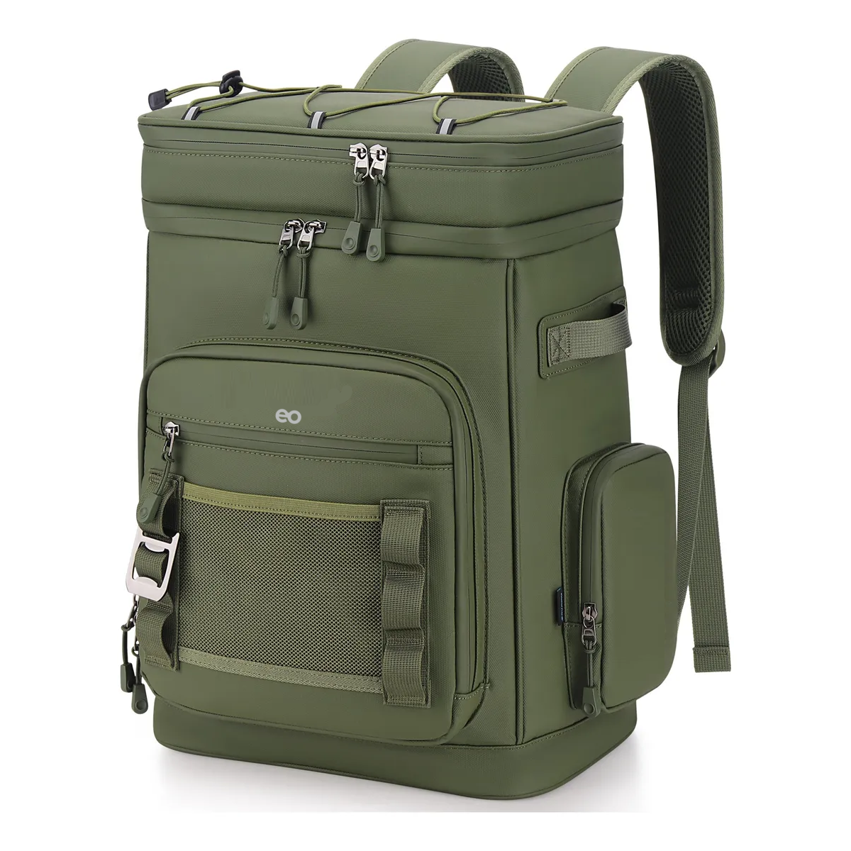 Hielera Mochila Portátil Enfriador Bolsa De Impermeable 30l Verde