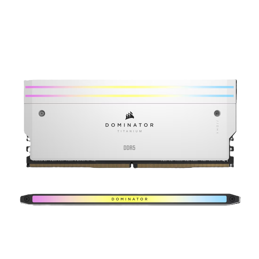 RAM CORSAIR DDR5 DOMINATOR TITANIUM 2X24 48GB 7000 BLANCO RGB CMP48GX5M2B7000C36W