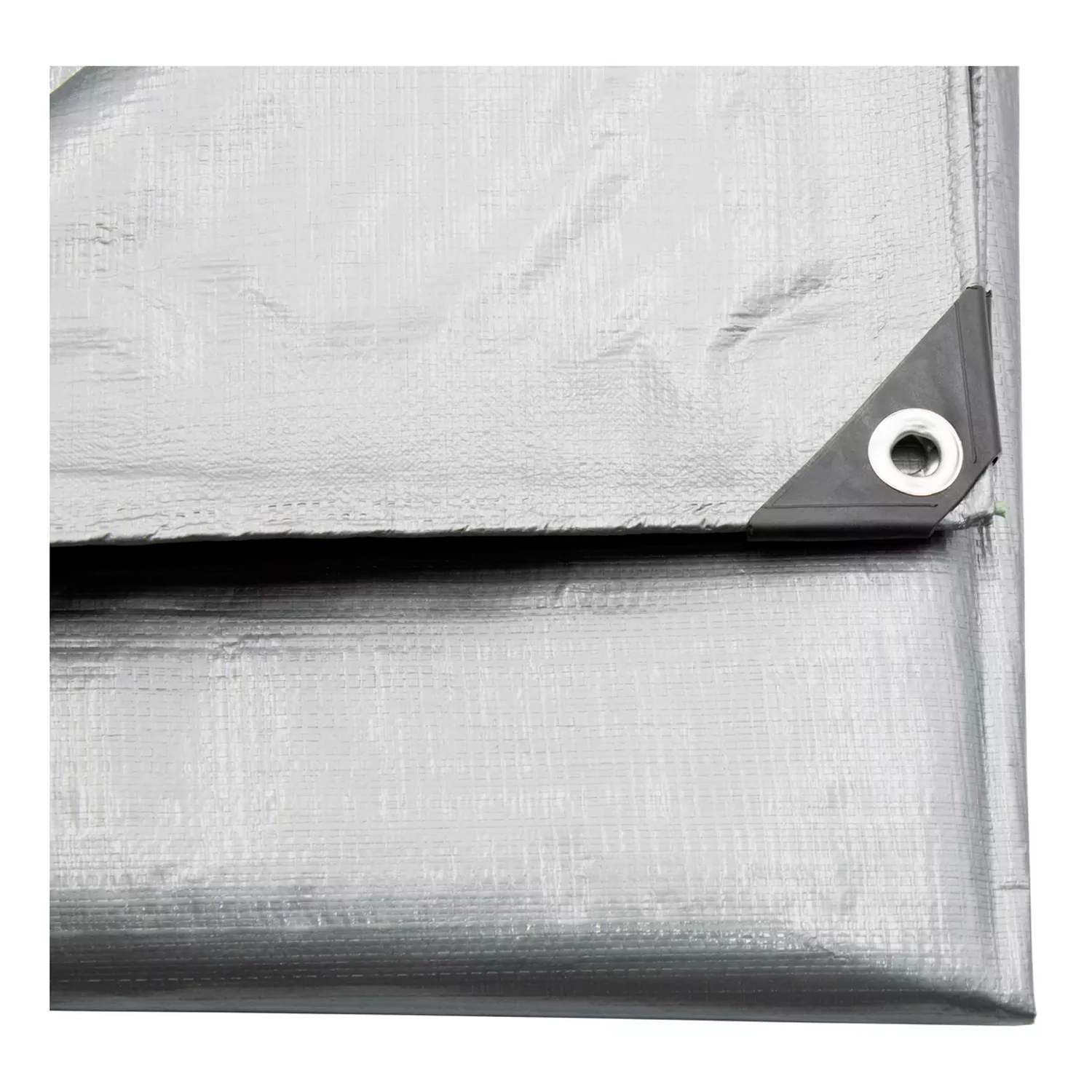 Lona De Polietileno Uso Super Rudo Gris/negro 180 Gr 5x6 M