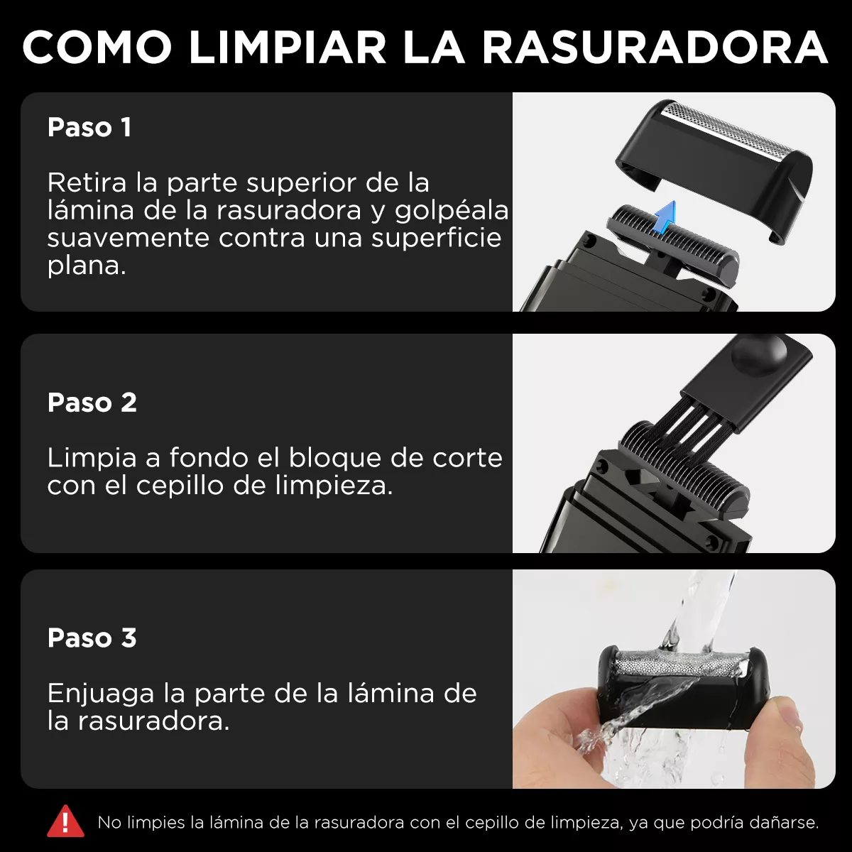 ENCHEN Mini Rasuradora Afeitadora Eléctrica Uso Flexible En Diferentes Escenarios Compacta Y Portátil 7000 Revoluciones Por Minuto Profesional Color Negro