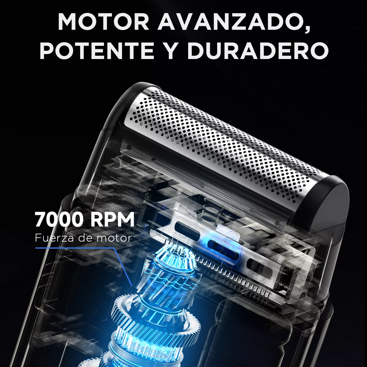 ENCHEN Mini Rasuradora Afeitadora Eléctrica Uso Flexible En Diferentes Escenarios Compacta Y Portátil 7000 Revoluciones Por Minuto Profesional Color Negro