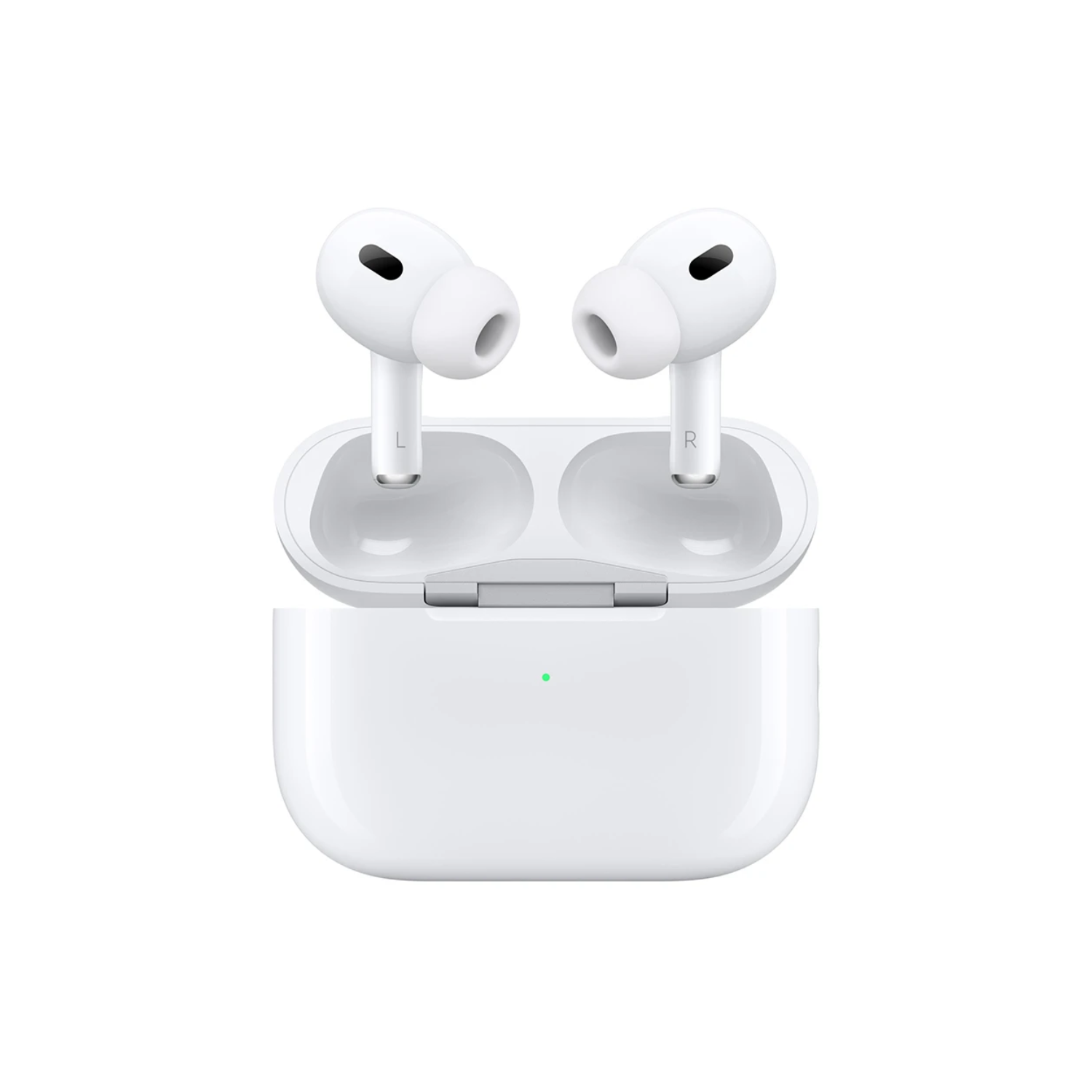 Audífonos Inalámbricos Apple AirPods Pro 2da Generación con Estuche de Carga MagSafe, Bluetooth, USB-C. Color Blanco.