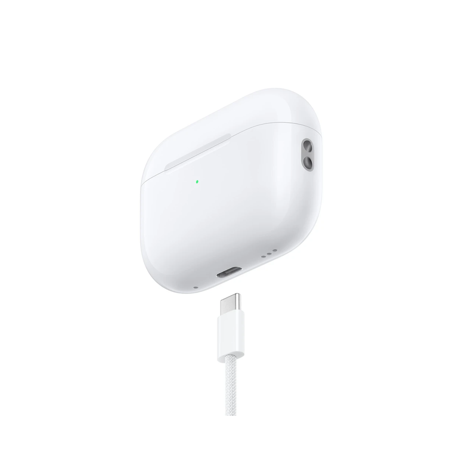 Audífonos Inalámbricos Apple AirPods Pro 2da Generación con Estuche de Carga MagSafe, Bluetooth, USB-C. Color Blanco.