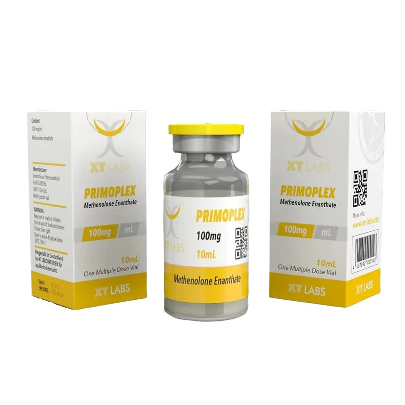 Primoplex XT Labs Metenolona 100mg x 10ml Inyectable Masa Magra y Estética Pro