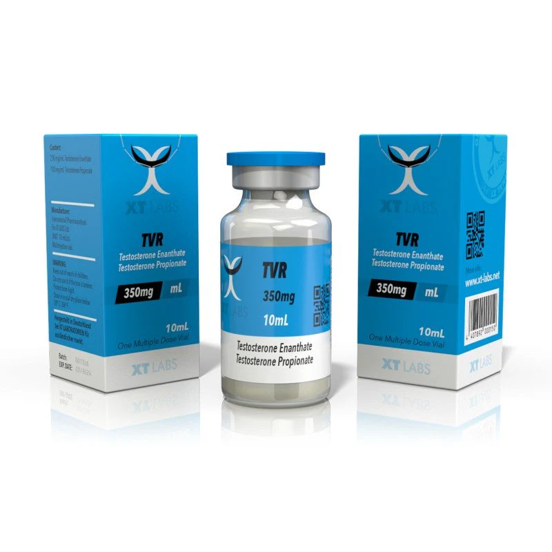 TVR XT Labs Testosterona Enantato Propionato 350mg x 10ml Volumen y Fuerza
