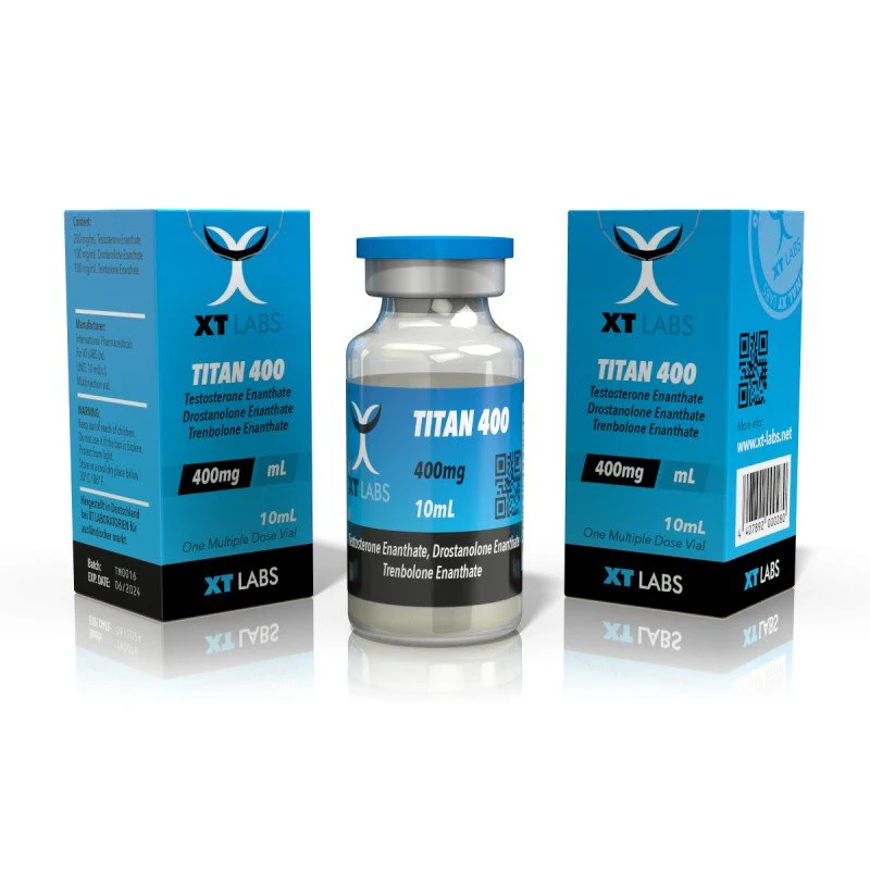 Titan 400 XT Labs Testo Drosta Trembo 400mg x 10ml Volumen y Definición Total