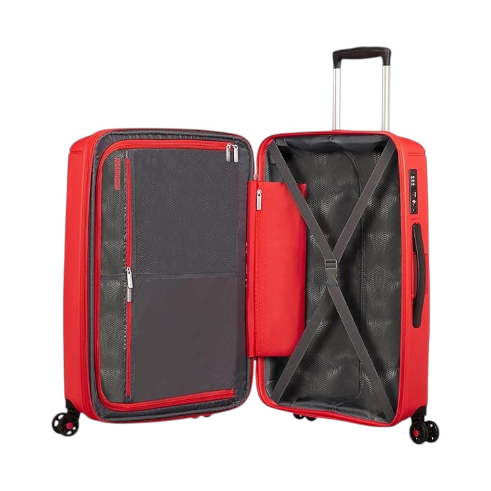 Maleta American Tourister Sunside Rojo Grande 23 - 25 kg