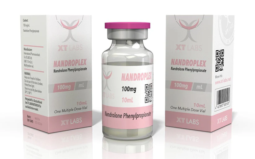 Nandroplex XT Labs Nandrolona Fenilpropionato 100mg x 10ml Masa Magra y Apoyo Articular