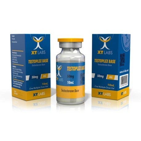 Testoplex Base XT Labs Testosterona Base 50mg x 10ml Fuerza y Recuperación Rápida
