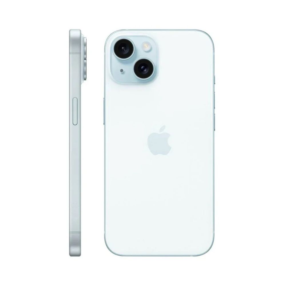 iPhone 15 128GB Azul E-SIM Reacondicionado + Mini Power Bank