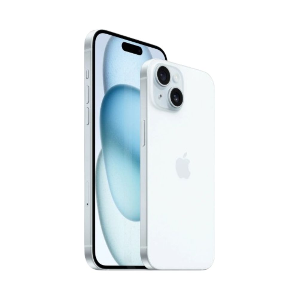 iPhone 15 128GB Azul E-SIM Reacondicionado + Mini Power Bank