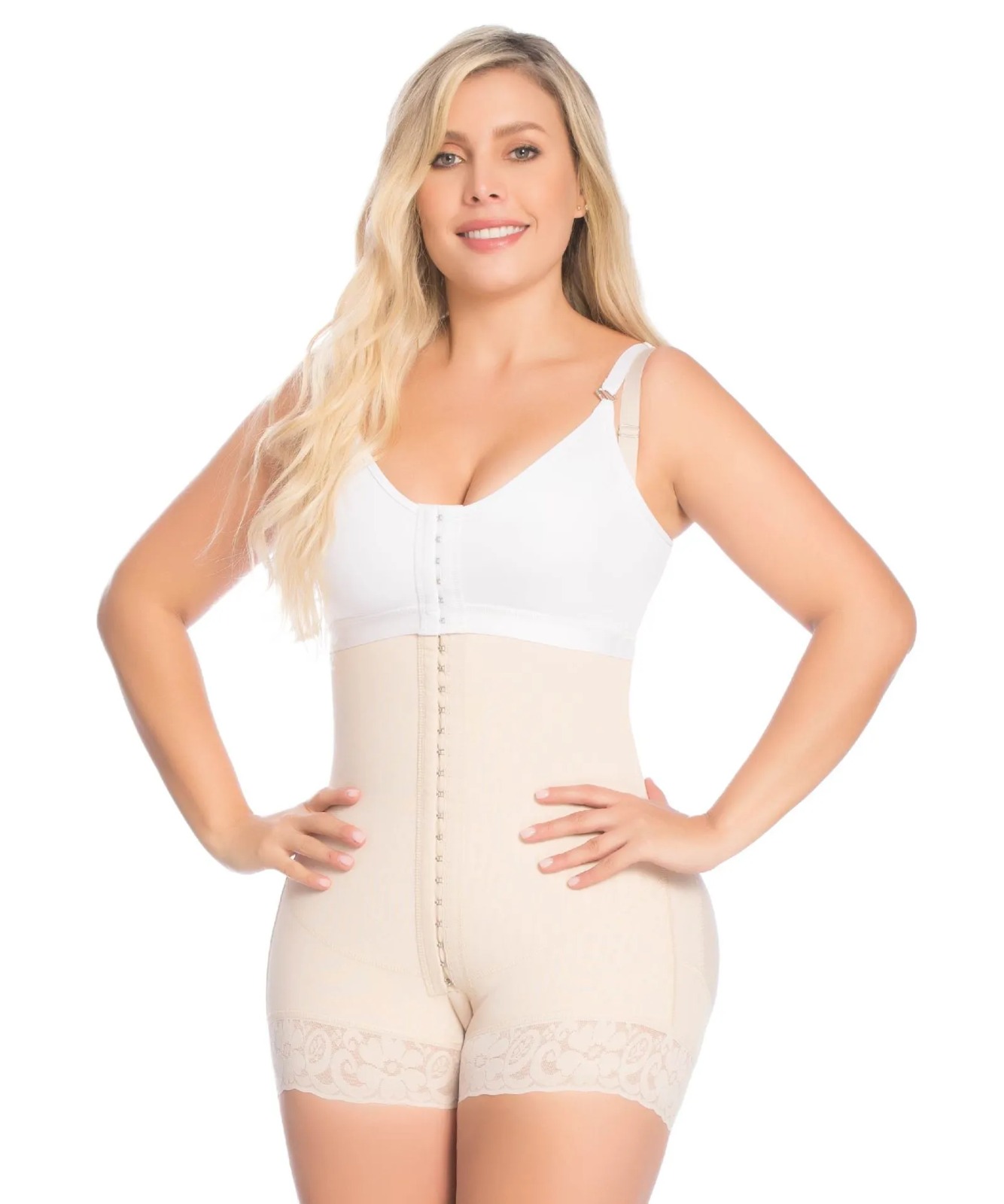 Fajas Colombianas Posparto Y Posquiúrgica Levanta Cola Reductora y Moldeadora Para Mujer, Faja Colombiana Con Powernet Delineadora De Muslos.