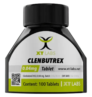 Clenbutrex XT Labs Clenbuterol 0.04mg x 100 Tabs Definición y Quema de Grasa