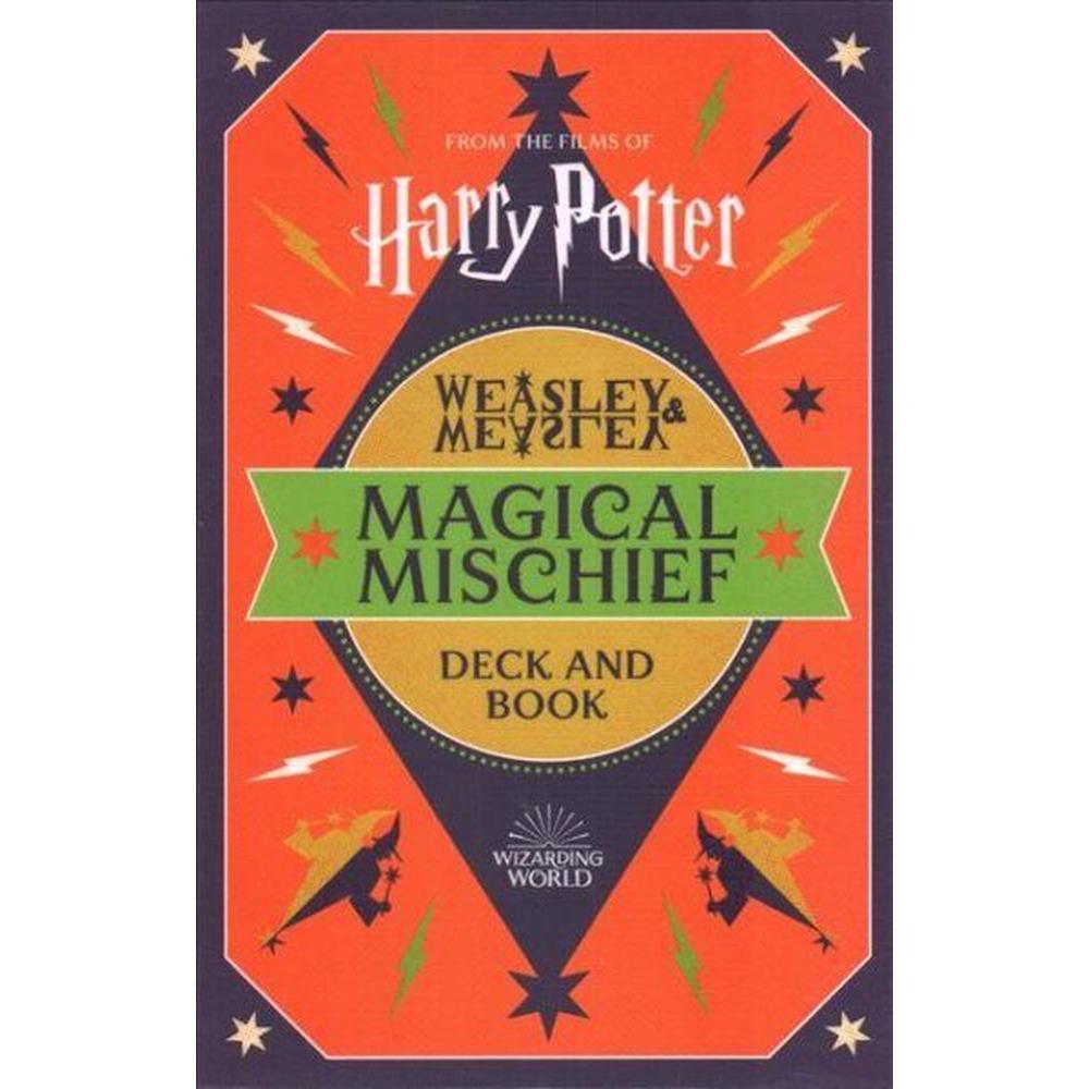 Harry Potter Weasley & Weasley Magical Mischief Deck and Book