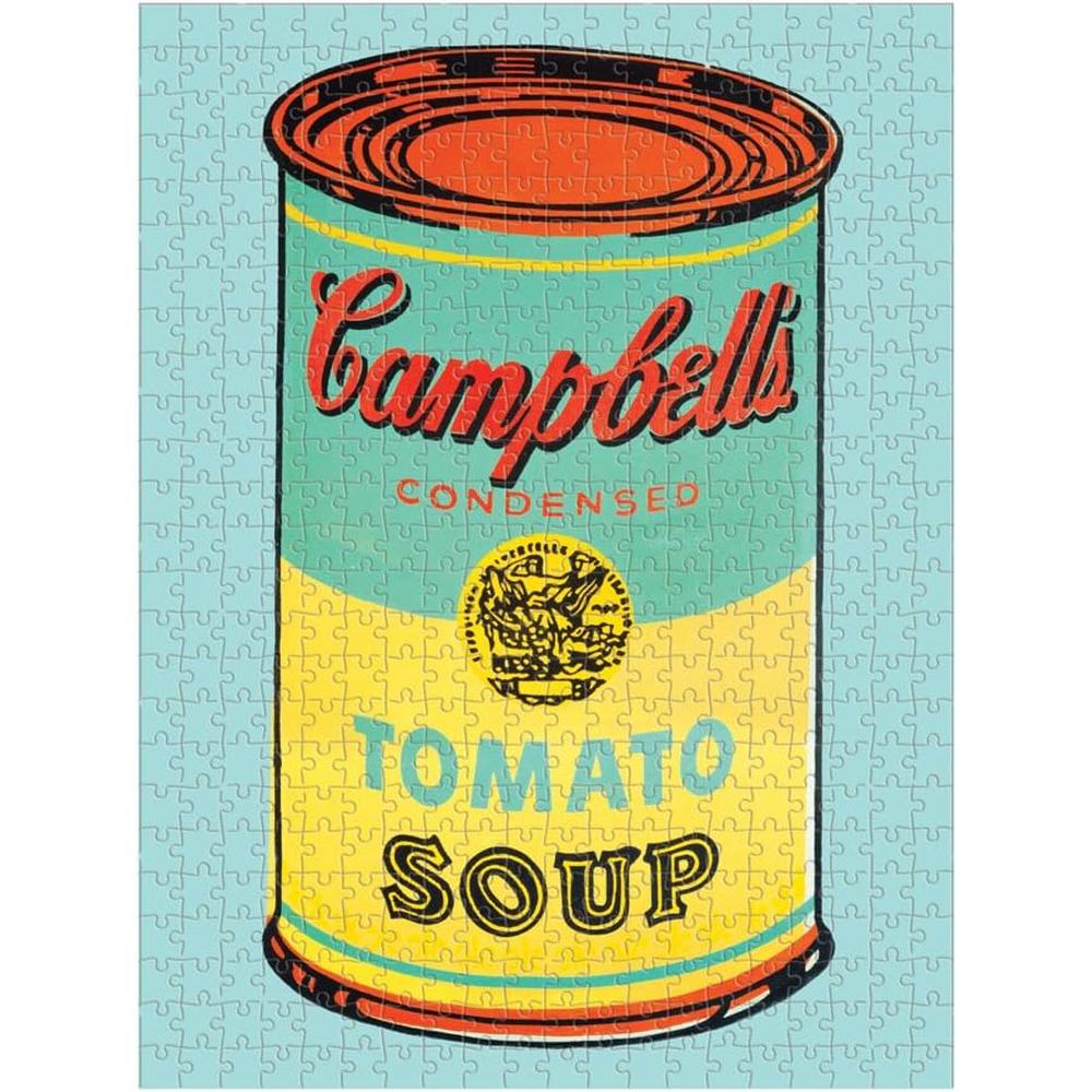 Rompecabezas de Andy Warhol Lata de Sopa 500 Piezas