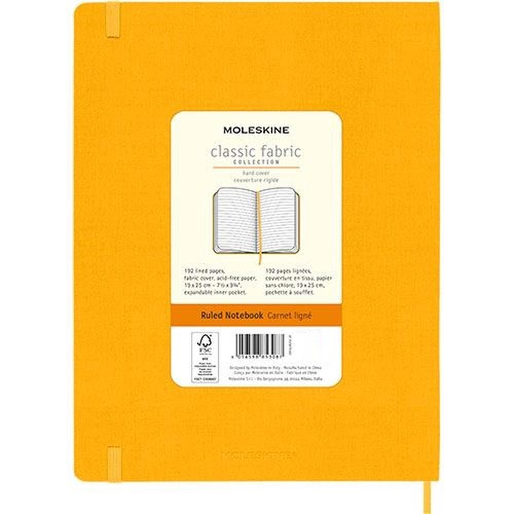 Libreta Moleskine Clásica Extra Grande Pasta Dura de Seda