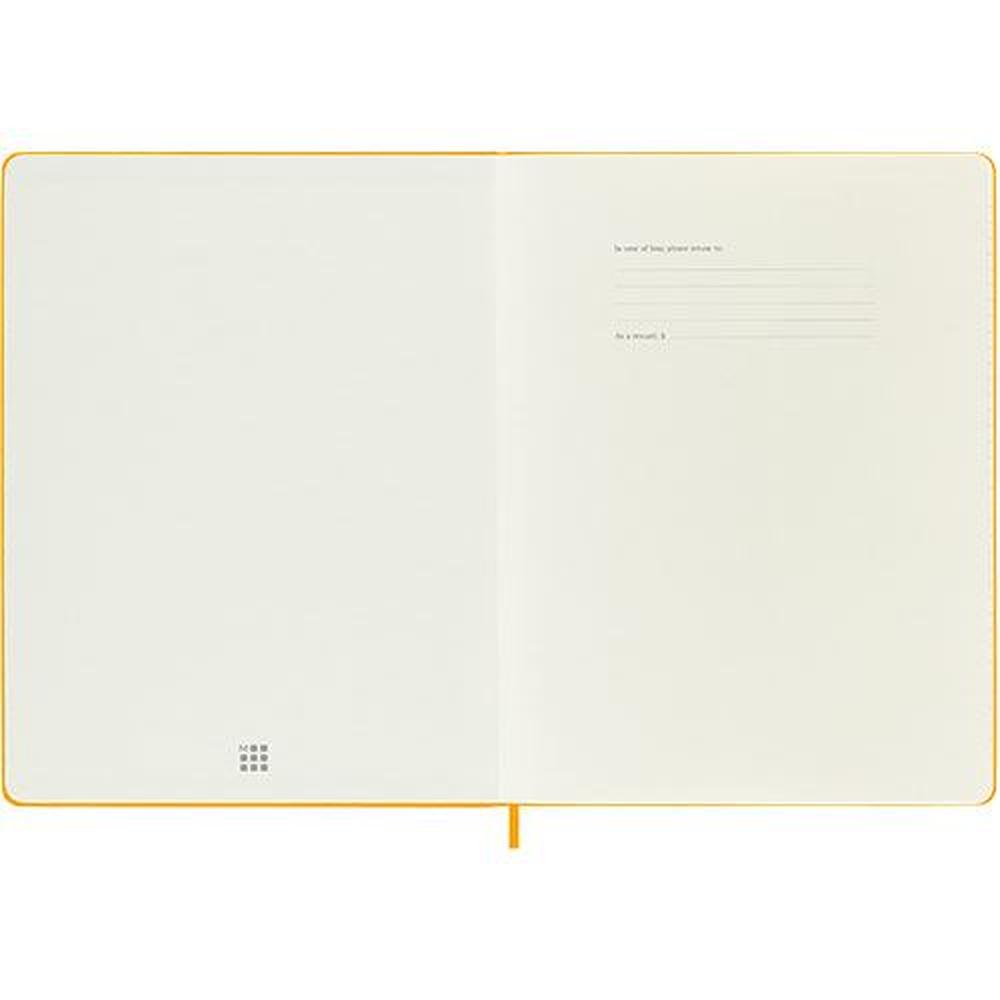 Libreta Moleskine Clásica Extra Grande Pasta Dura de Seda