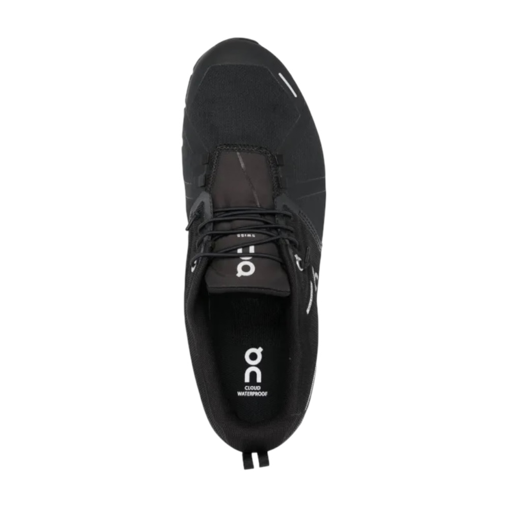 Tenis On Cloud Running Cloud 5 color negro con suela de goma Talla 27