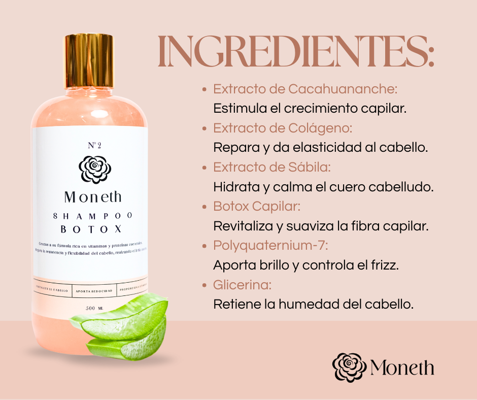 Moneth | Shampoo Crecimiento Acelerado – Cacahuananche, Glicerina y ...
